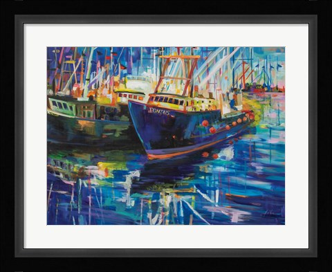 Framed In for the Night Print