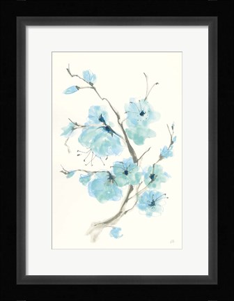 Framed Tinted Branch IV Print