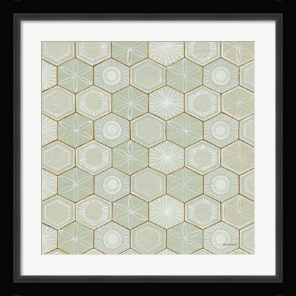 Framed Hex I Print