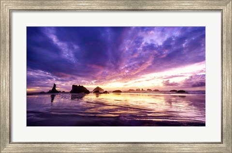 Framed Violet Skies Print