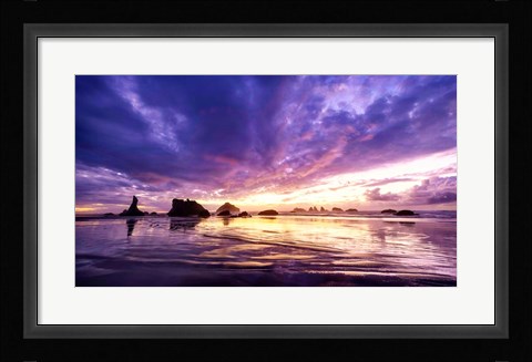 Framed Violet Skies Print