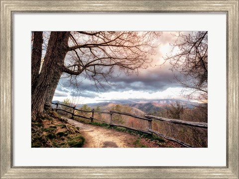 Framed Mountain Walks Print