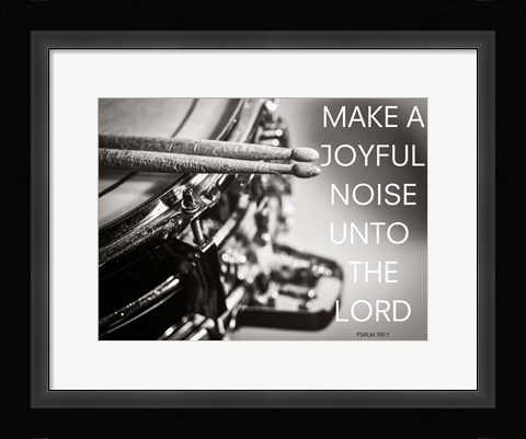 Framed Joyful Noise Print