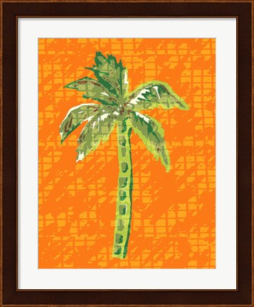 Framed Cool Palm I Print