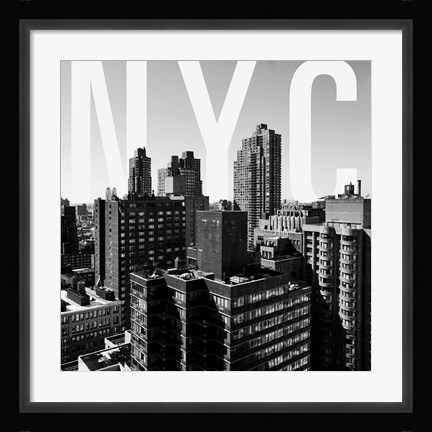 Framed NYC Print