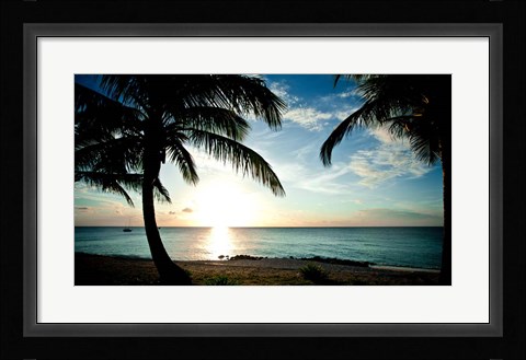Framed Sun Downer Print