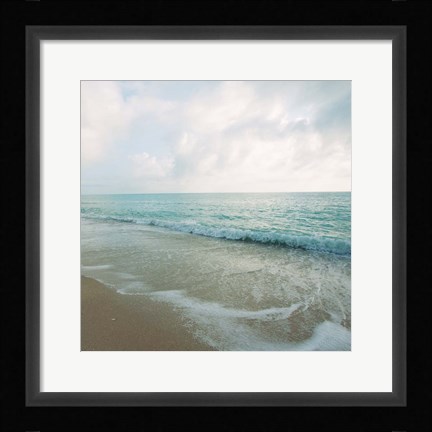 Framed Beach Scene III Print