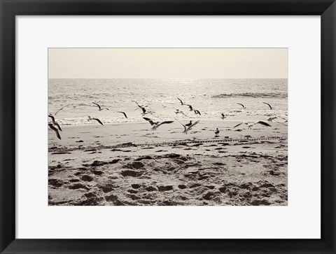 Framed Dream of the Beach I Print
