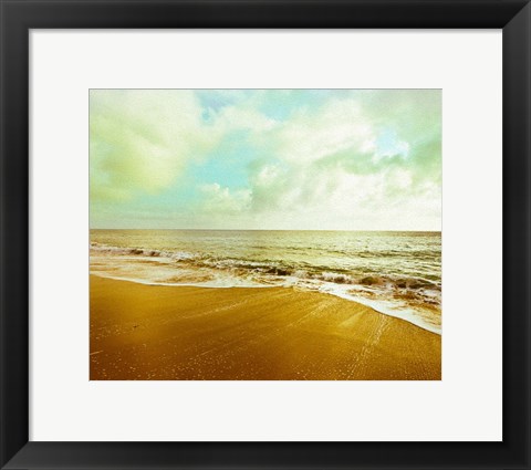 Framed Gold Beach Print