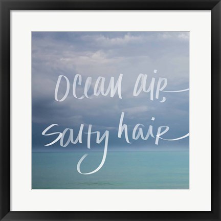 Framed Ocean Air Print