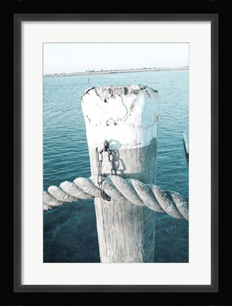 Framed Rope on Post II Print