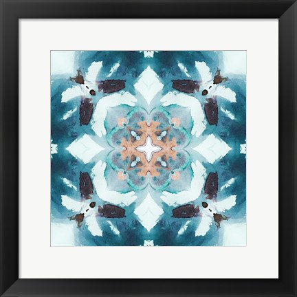 Framed Kaleidoscope I Print