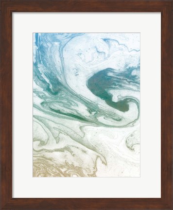Framed Deep Waves Print