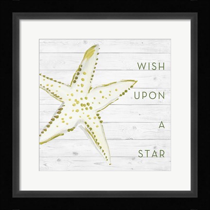 Framed Wish Upon a Star Print