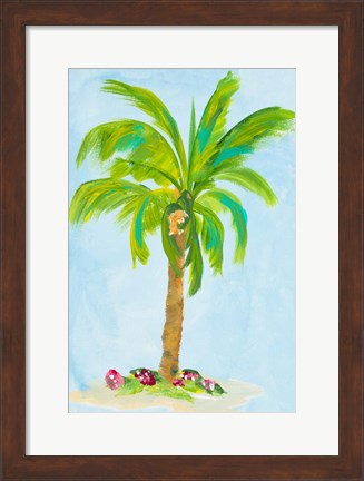 Framed Palm Days I Print
