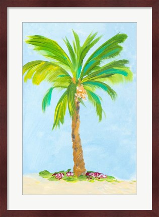 Framed Palm Days II Print