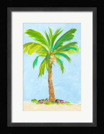 Framed Palm Days II Print