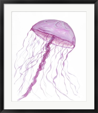 Framed Jellyfish II Print