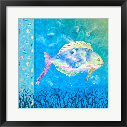 Framed Under the Sea I Print
