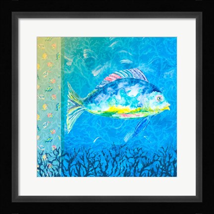 Framed Under the Sea III Print
