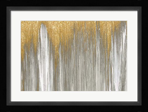 Framed Gold Falls Print