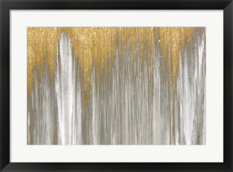 Framed Gold Falls Print