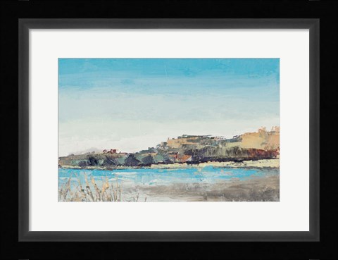 Framed Island Caves Print