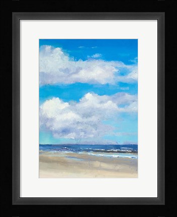 Framed Day at Seaside Print