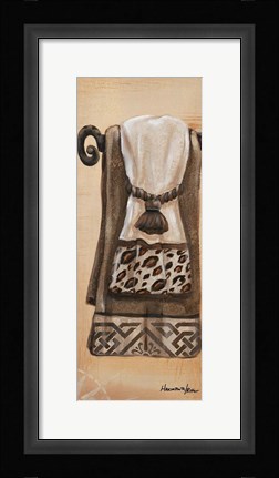 Framed Wild Bath I Print