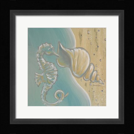 Framed Pearl Beach I Print