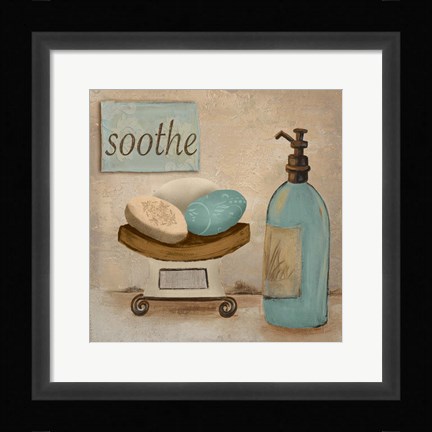 Framed Soothe Print
