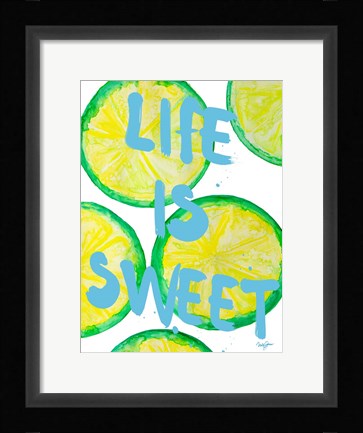 Framed Fresh &amp; Sweet II Print