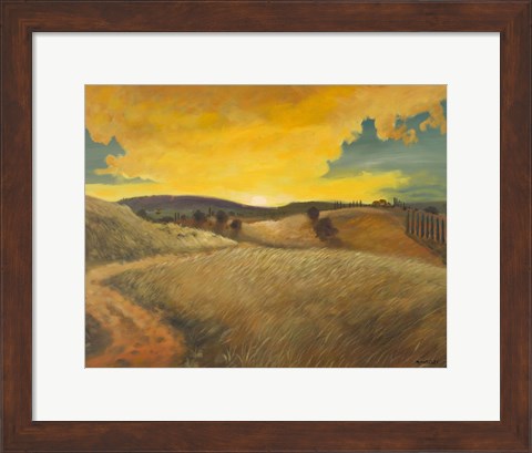 Framed Bella Landscape Print