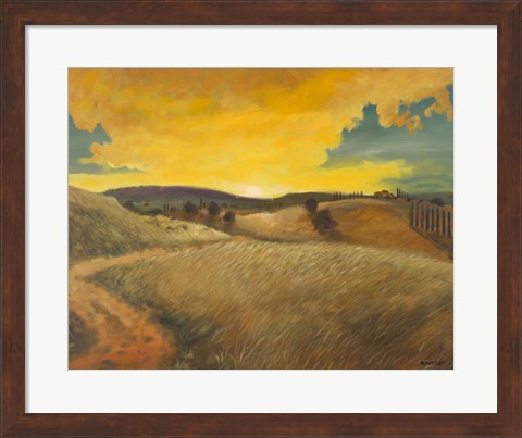 Framed Bella Landscape Print
