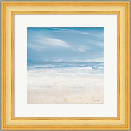 Framed Misty Coastal Days II Print