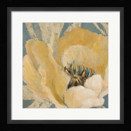 Framed Jaune Poppy Print
