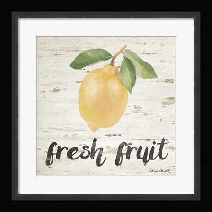 Framed Fresh Fruit Print