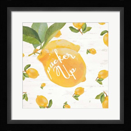 Framed Pucker Up Print