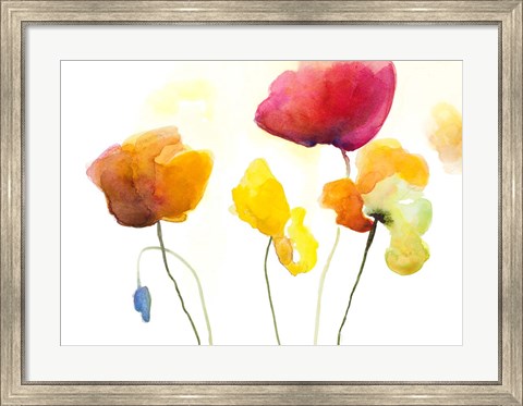 Framed Friendly Tulips Print