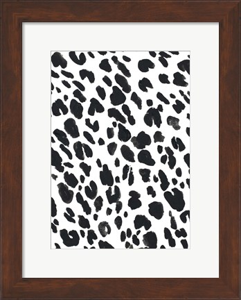 Framed Cheetah Pattern II Print