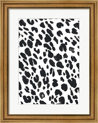 Framed Cheetah Pattern II Print