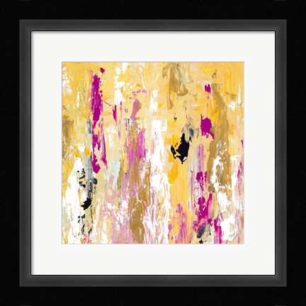 Framed Parisian Chic Abstract II Print