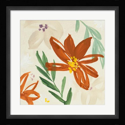 Framed Into the Garden I Print