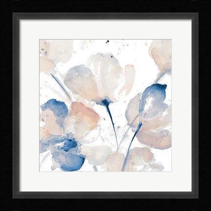 Framed Natural Flower I Print