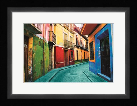 Framed Granada, Spain Print