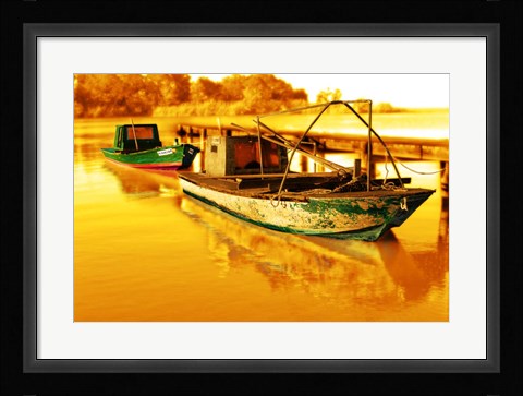 Framed Boat IV Print