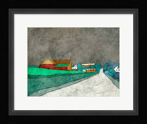 Framed Rainy Roadtrips Print