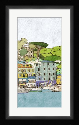 Framed Venetian Side III Print
