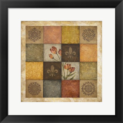 Framed Color Swatch Blossom II Print