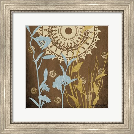 Framed Botanical Silhouettes II Print